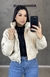 JAQUETA PUFFER COURO