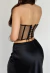 Corset Kardashian preto - YOO STORE