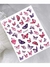 Sticker para uñas - Mariposas Jo 2307