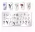 Placa de Stamping Tattoo Collection ND-003