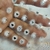 Sticker para uñas - Aura Blanco con diseño Plateado - Ns057 - Limon y Sal Nails