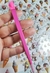 Pinza de sticker con punta de silicona - Rosa