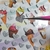 Pinza de sticker con punta de silicona - Rosa en internet