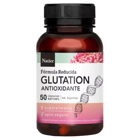 Glutation Natier envase x 50 Cápsulas