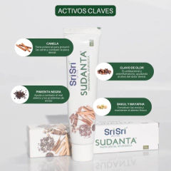 Sri Sri Tattva Sudanta Pasta Dental Ayurvedica 100 gr - comprar online