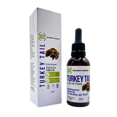 Data Verde Adaptógeno Turkey Tail Cola de Pavo 60 ml en internet