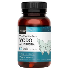 Yodo Natier Suplemento envase x 50 Cápsulas - La Boutique Saludable