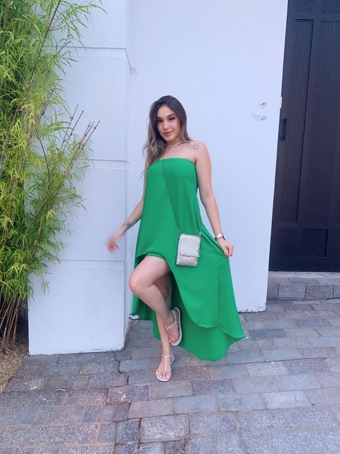 vestido veronica verde