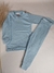 Conjunto Pijama Canelado Azul Baby - M