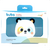 Pote LunchBox hermético com divisórias Buba Zoo Panda Azul