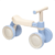 Bicicleta Equilíbrio 4 Rodas Azul Infantil Sem Pedal Buba