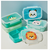 Pote LunchBox hermético com divisórias Buba Zoo Leão Verde
