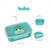 Pote LunchBox hermético com divisórias Buba Zoo Panda Azul