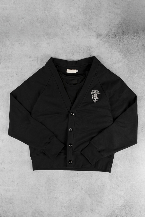 Cardigan Oxford Black