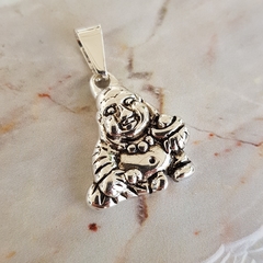 Dije Buda en Acero Blanco - comprar online