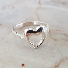 Anillo Corazón en Plata