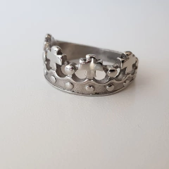 Anillo Corona en Acero - comprar online