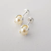Aros abridores con perlitas en Plata