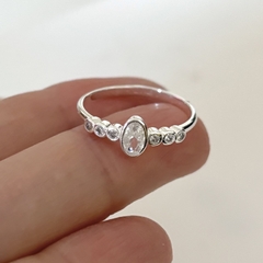 Anillo en Plata con Cubic en internet