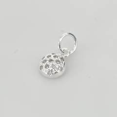 Dije en Plata con Cubic, 0,7 cm - comprar online