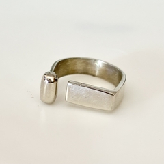 Anillo abierto en Plata