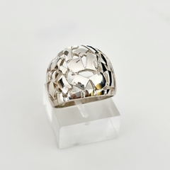 Anillo bombee en Plata - comprar online