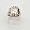 Anillo bombee en Plata