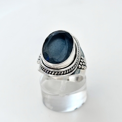 Anillo en Plata con Piedra Cuarzo azulado en internet