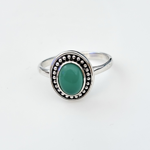 Anillo en Plata con Piedra Natural - comprar online