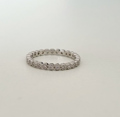 Anillo Sin fin en Plata y Cubic - comprar online