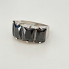 Anillo en Plata con Cubic Negro