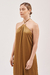 Vestido IDALIA Oro - Clame