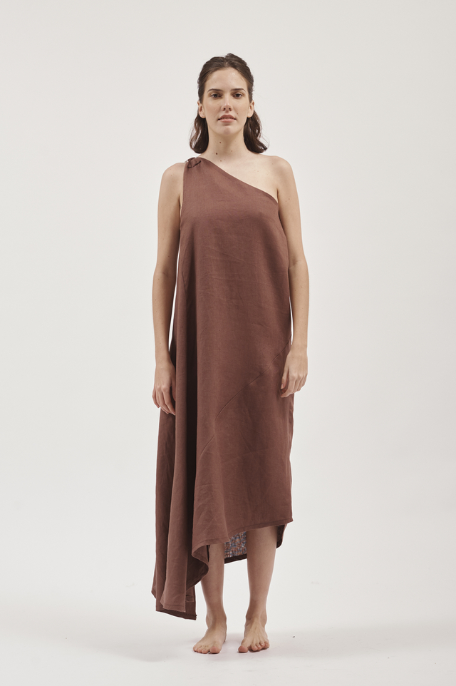 Vestido Frontera Vino thumbnail 2