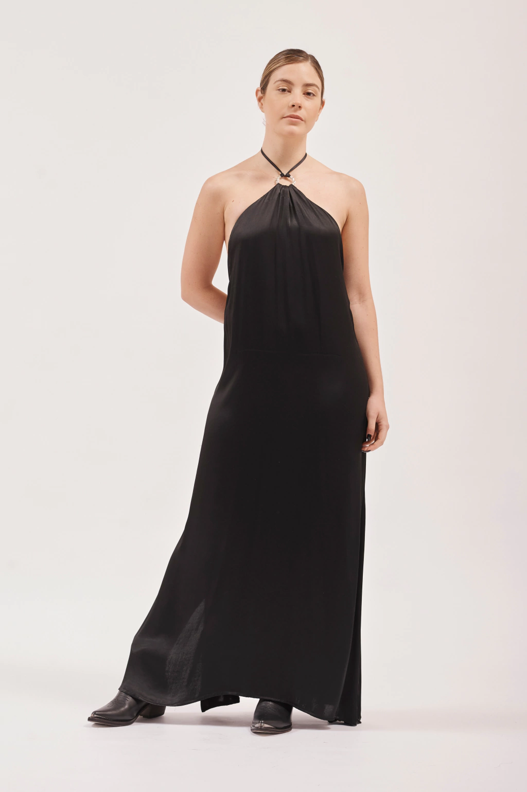 Vestido Idalia Negro thumbnail 3