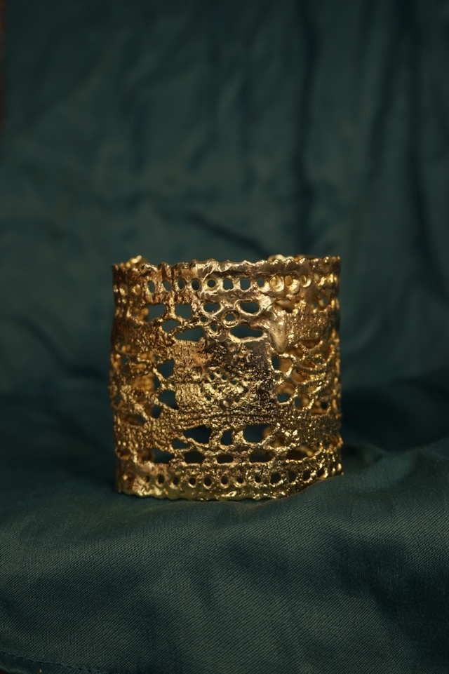 Pulsera Puntilla Baño En Oro thumbnail 2