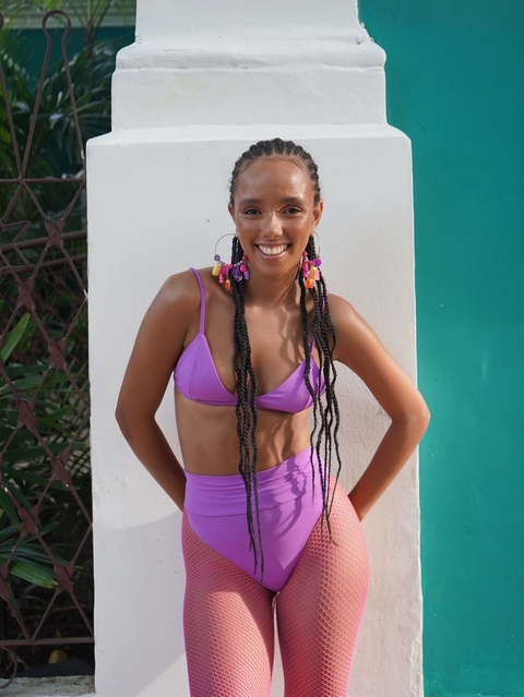 hotpant lilás - comprar online