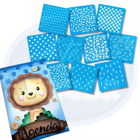 KIT com 10 Stencils (MONTE SEU KIT) - comprar online