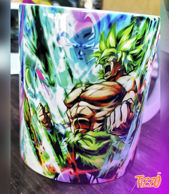 TAZA DRAGONBALL BROLY GOGETA