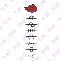 REMERA BANDAS AKATSUKI on internet