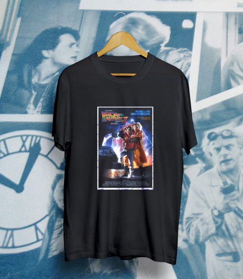 REMERA CARATULA BACK TO THE FUTURE - comprar online