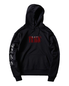 Buzo Canguro Frizado Tizzo - Naruto - Itachi Tragic en internet