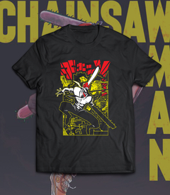 REMERA CHAINSAW MAN CRAZY - buy online