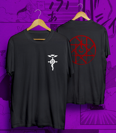 REMERA FULLMETAL ALCHIMIST BLACK