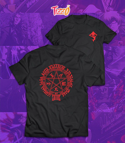 REMERA Sello Cromwell HELLSING - comprar online