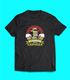 Remera El Barón de la Cerveza en internet