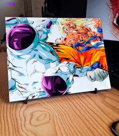 Porta Retrato de Madera Sublimado - 20x25 cm - Dragon Ball 01 - comprar online