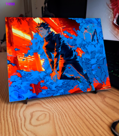 Porta Retrato de Madera Sublimado - 20x25 cm - Jujutsu Kaisen 01 - comprar online