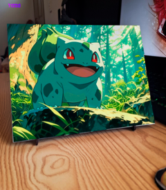 Porta Retrato de Madera Sublimado - 20x25 cm - Pokemon - comprar online