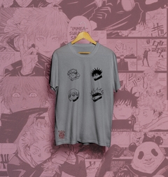 REMERA CARAS JUJUTSU HECHICEROS