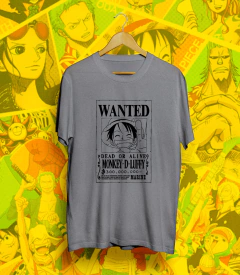 REMERA WANTED LUFFY - comprar online